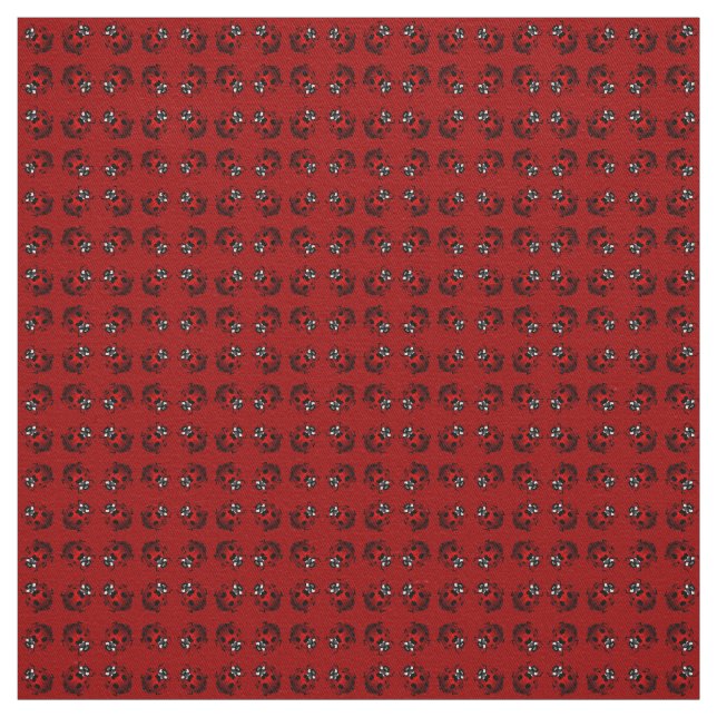 Tela Ladybug Art Fabric Ladybird Fabric Cotton o Poly (Retal)