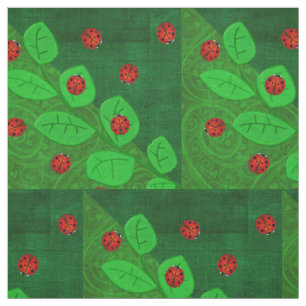 Tela Ladybug Whimsey 3D Folk Art 3