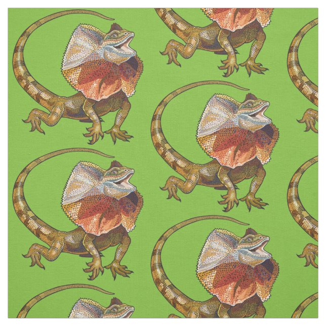 Tela lagarto de cuello frito (Retal)