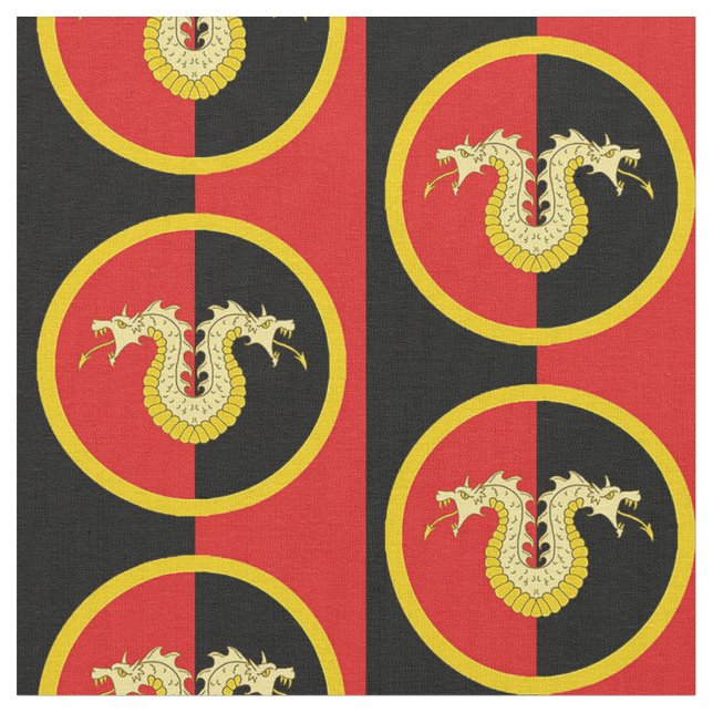 Tela Laire Populace Badge de SCA Dragon (De cerca)