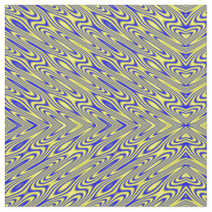 Tela Lapis Lazuli Swirls Abstract Pattern Craft Fabric