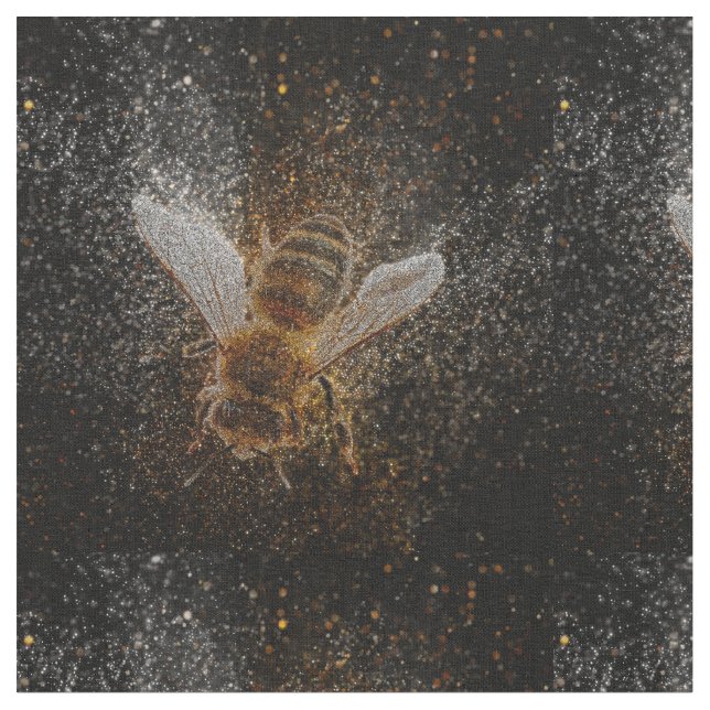 Tela Las abejas caídas son mágicas (De cerca)
