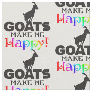 Tela Las cabras me hacen feliz