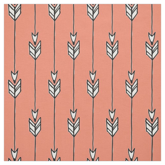 Tela Las flechas tribales Boho son templos de diseño fo (Retal)