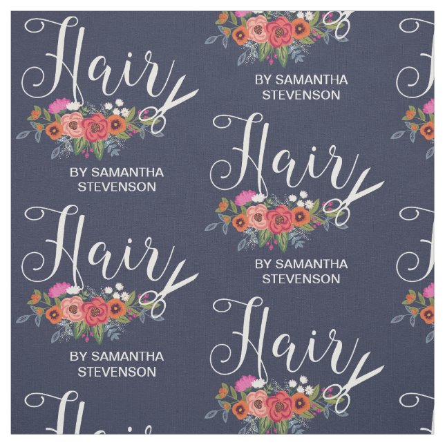 Tela Las Flores De Boho Pasan (Retal)