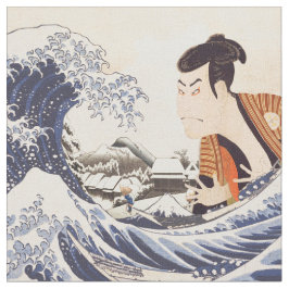 Tela Las grandes olas de collages de ukiyoe