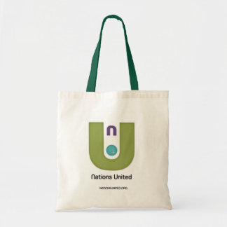 Tela Las naciones (NU) Unieron el bolso de ultramarinos