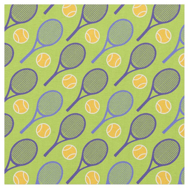 Tela 💚 🤩 🎾 Las raquetas de tenis en verde (baldosas  (De cerca)