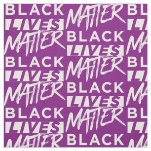 Tela Las vidas negras importan Purple