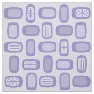 Tela Lavanda de Rectángulos redondeados MCM del siglo M