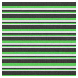 Tela Lavanda, Lime Green y Black Pattern