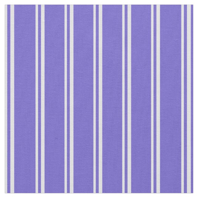 Tela Lavanda y líneas azules de pizarra (De cerca)