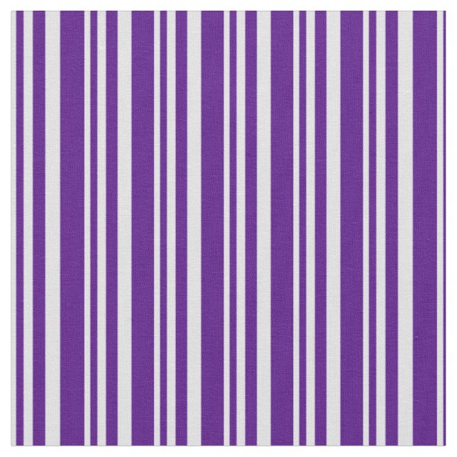 Tela Lavanda y patrón índigo (De cerca)