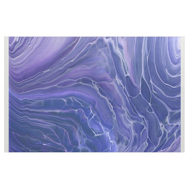 Tela Lavender Marble azul Acrílico Resumen (Yarda)