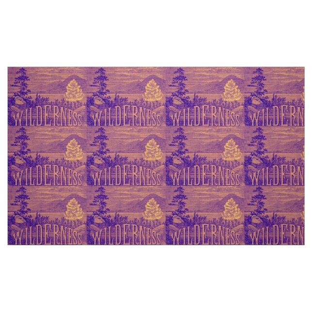 Tela Lavender Wilderness ("Cuarto gordo" (fat quarter))