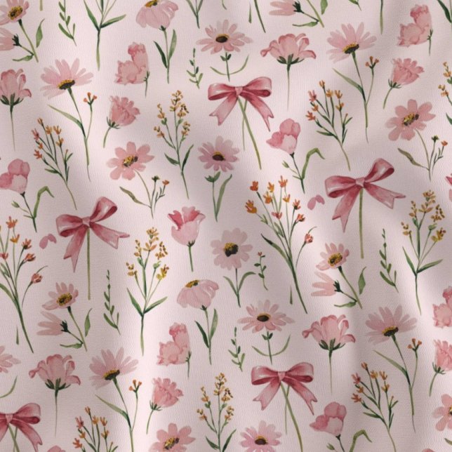 Tela Lazos de flores silvestres rosadas (Subido por el creador)