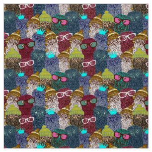 Tela Lechuza en corona