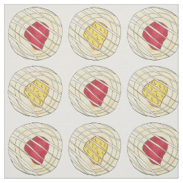 Tela Lemon Cherry Daniels Desayuno Pastel dulce