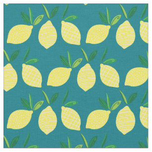 Tela Lemons Cute Summer Fruit