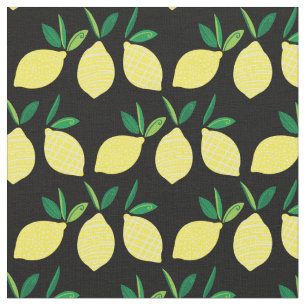 Tela Lemons Cute Summer Fruit