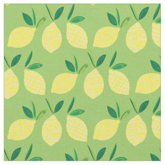 Tela Lemons Cute Summer Fruit