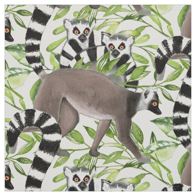 Tela Lemures de Madagascar (Retal)