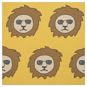 Tela Leones Guay con gafas de sol