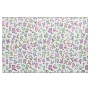 Tela Letras del doodle caprichosas