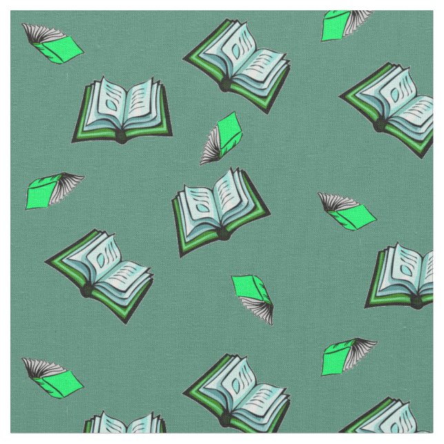 Tela ¡Libros de vuelo! (De cerca)