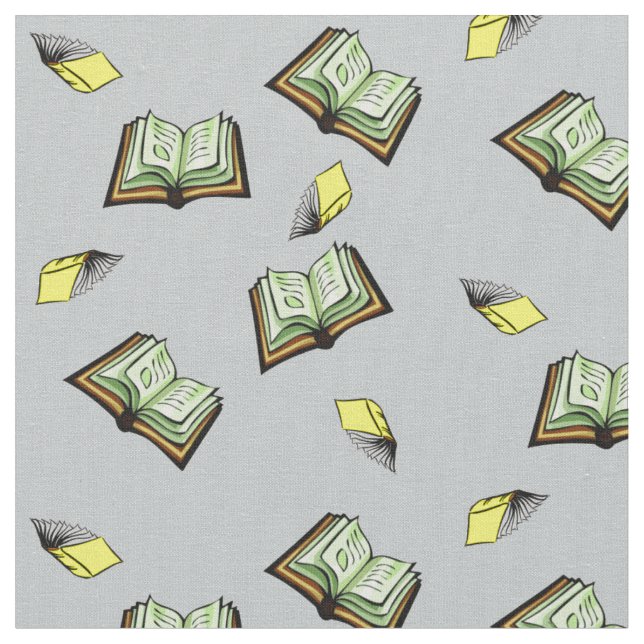 Tela ¡Libros de vuelo! (De cerca)