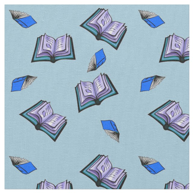 Tela ¡Libros de vuelo! (De cerca)