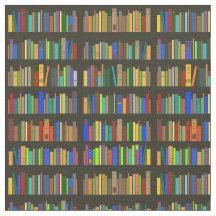 Libros y librerías Diseño Fabric