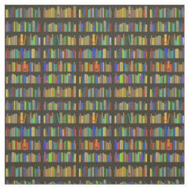 Tela Libros y librerías Diseño Fabric