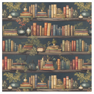 Tela Libros Y Plantas