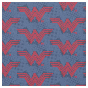 Tela Liga de la Justicia   Símbolo de mujer maravilla c