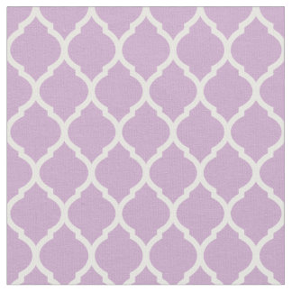 Tela Lilac Purple Moroccan Quatrefoil