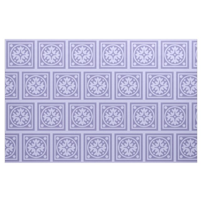 Tela Lilac Tile Design Fabric ("Cuarto gordo" (fat quarter))