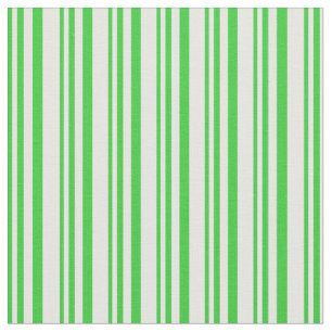Tela Lime Green y Mint Cream Lines