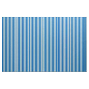 Tela Limonada Azul Eléctrico y Rayas Verticales Acuamar