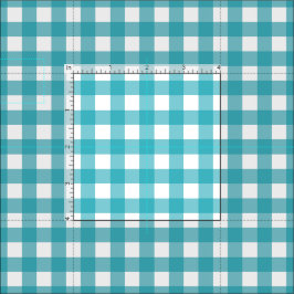 Tela Lindo Gingham Teal