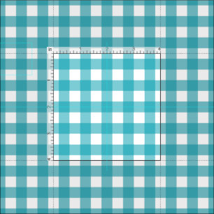 Tela Lindo Gingham Teal
