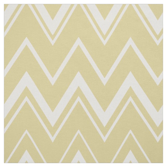 Tela Lindo patrón de chevron amarillo pastel (Retal)