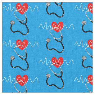 Tela Línea de latidos cardíacos Símbolos médicos St