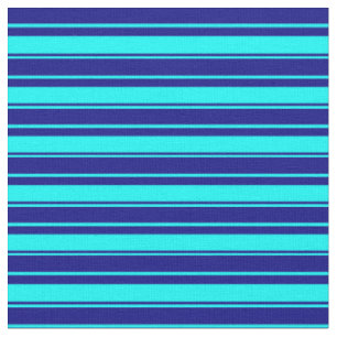 Tela Líneas acuáticas y azules