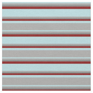 Tela Líneas azul, gris oscuro, gris y marrón en polvo