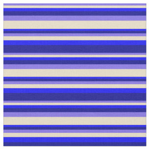 Tela Líneas azules, azules, azules y oscuras de pizarra