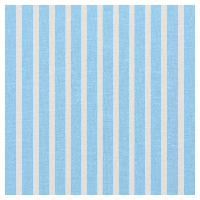 Tela Líneas azules de cielo claro y amarillo claro (De cerca)