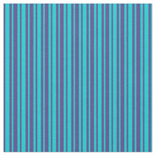 Tela Líneas azules de pizarra oscura y turquesa oscura