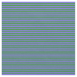 Tela Líneas azules de pizarra verde y media