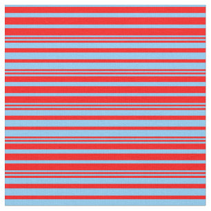 Tela Líneas azules del cielo rojo y claro
